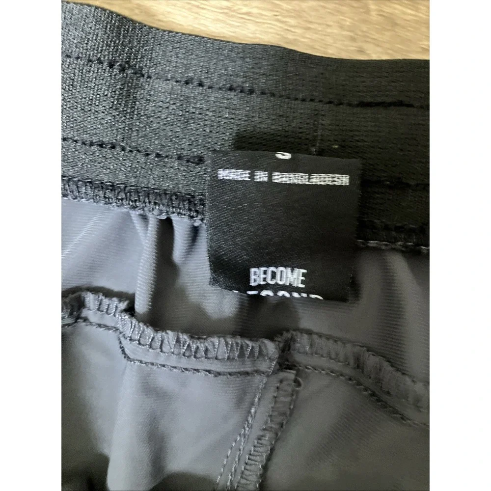 Legend Athletic/Running Shorts Men Small Charcoal Gray Elastic Waist Pockets